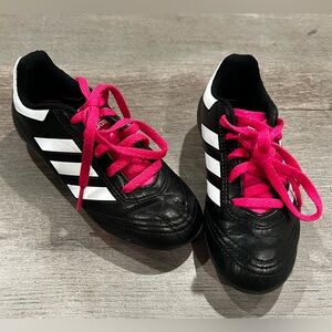 Toddler girls Adidas soccer cleats